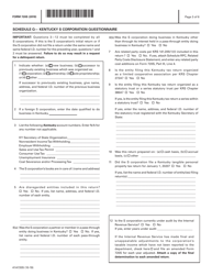 Form 720S (41A720S) Kentucky S Corporation Income Tax and Llet Return - Kentucky, Page 3