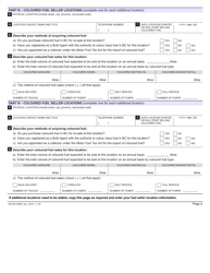 Form FIN461 Application for Authorization to Sell Coloured Fuel - British Columbia, Canada, Page 4
