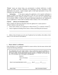 Residential Solicitation Permit Application - City of Huntsville, Alabama, Page 3
