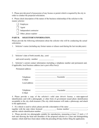 Residential Solicitation Permit Application - City of Huntsville, Alabama, Page 5