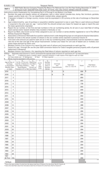 Form 61A202 Public Service Company Property Tax Return for Railroad Car Lines - Kentucky, Page 2
