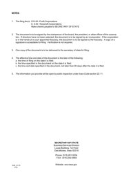 Form 635_0115 Application for Certificate of Withdrawal - Iowa, Page 2