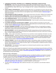 Form DE1P Employers Depositing Only Personal Income Tax Withholding Registration and Update Form - California, Page 4
