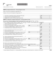 Schedule ARA Alabama Renewal Act Credit - Alabama, Page 2