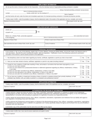 State Form 2557 Application for Registration as an Apprentice Plumber - Indiana, Page 2