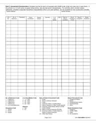 Form HUD-40094 Rental/Homebuyer/Homeowner Rehab Set-Up Report, Page 2