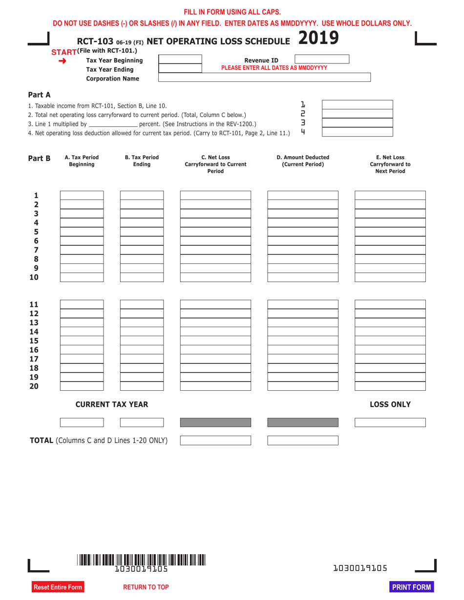 Nol Schedule Examples 2019 Pennsylvania Net Operating Loss Schedule - Fill Out, Sign Online ...