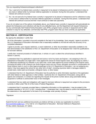 &quot;Application for Borrower Defense to Loan Repayment&quot;, Page 7