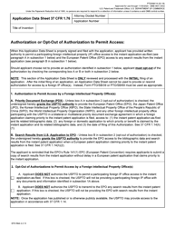Form PTO/AIA/14 Application Data Sheet 37 Cfr 1.76, Page 4