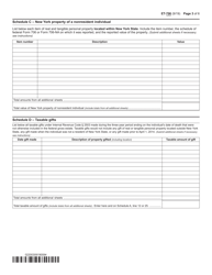 Form ET-706 New York State Estate Tax Return - New York, Page 3