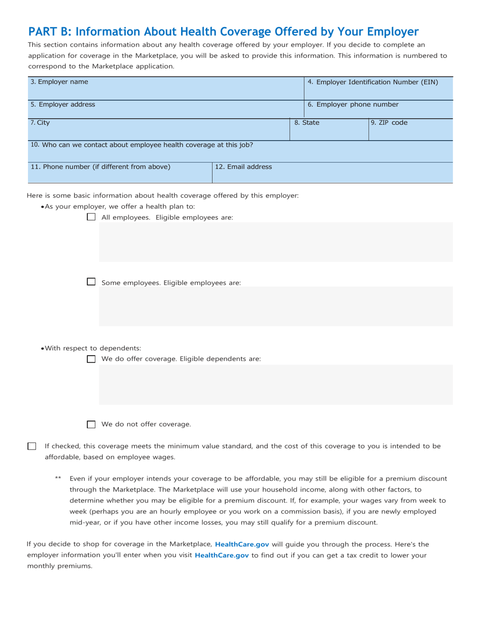 New Health Insurance Marketplace Coverage Options and Your Health Coverage, Page 2