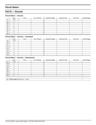 PS Form 3605-R Postage Statement - Package Services, Page 7