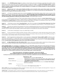 Form LLD-1 Articles of Organization of Limited Liability Company - West Virginia, Page 5
