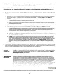OD- Form 01 Application for Exam &amp; License - Optometrist - Hawaii, Page 4