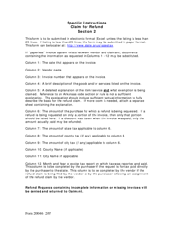 Form 2004-6 Arkansas State and Local Sales/Use Taxes Claim for Refund - Arkansas, Page 3