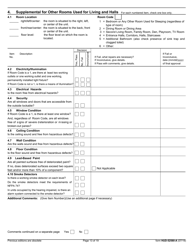 Form HUD-52580-A Inspection Form Housing Choice Voucher Program, Page 13