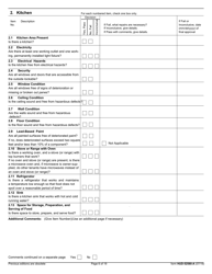 Form HUD-52580-A Inspection Form Housing Choice Voucher Program, Page 6