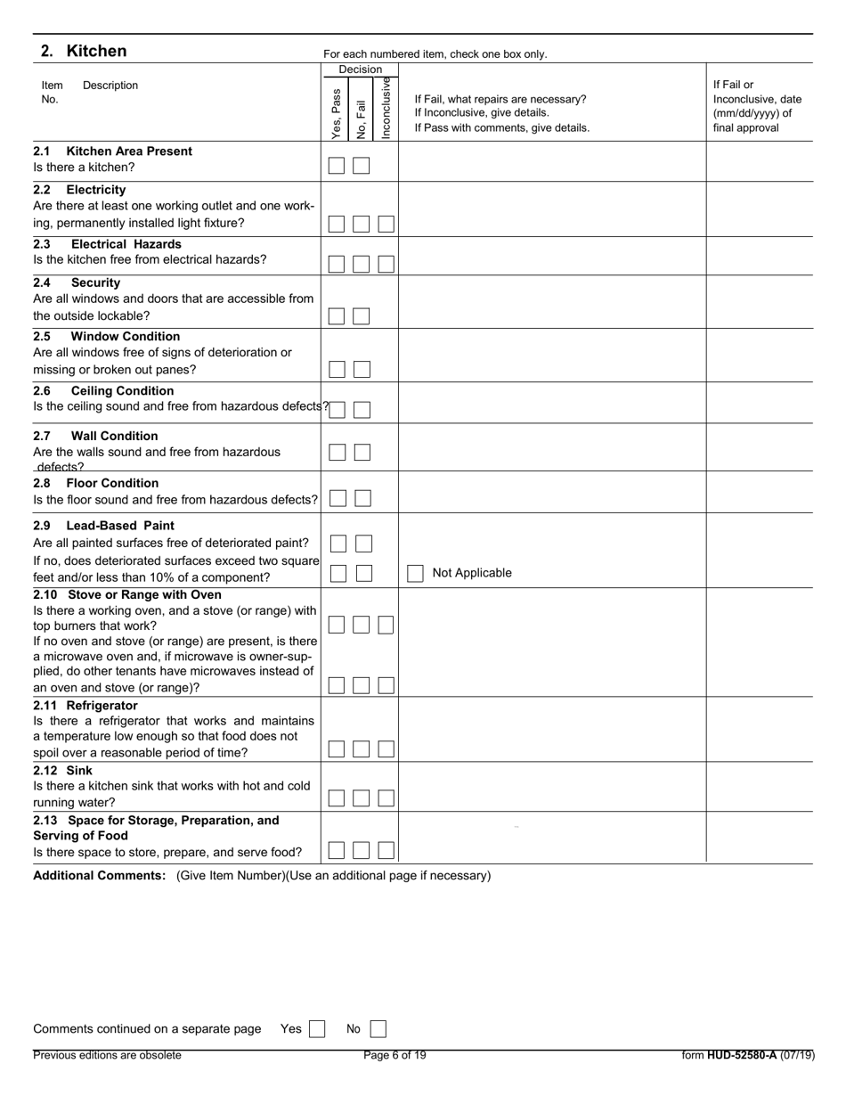 Form Hud 52580 A Fill Out Sign Online And Download Fillable Pdf Templateroller 0777