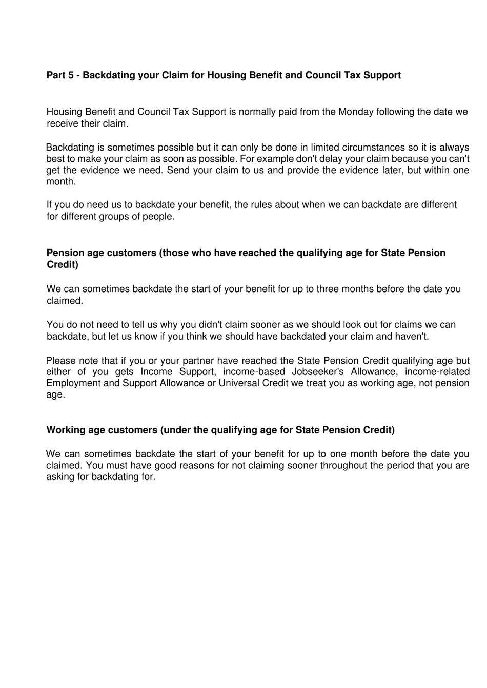 Housing and Council Tax Benefit Application - South Norfolk, Norfolk, United Kingdom, Page 11