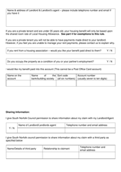Housing and Council Tax Benefit Application - South Norfolk, Norfolk, United Kingdom, Page 7
