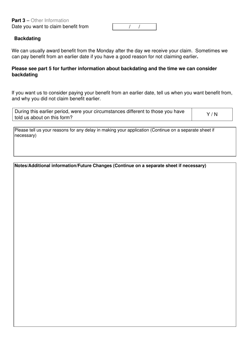 Housing and Council Tax Benefit Application - South Norfolk, Norfolk, United Kingdom, Page 8