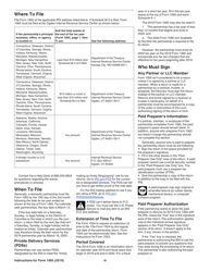 Instructions for IRS Form 1065 U.S. Return of Partnership Income, Page 5