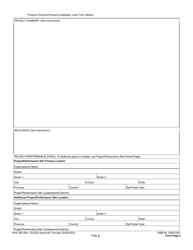 Form PHS398 Grant Application, Page 3