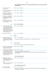 Schengen Visa Application Checklist - Visit to Family/Friends - Netherlands, Page 2