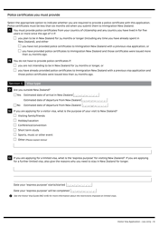 Form INZ1017 Visitor Visa Application for a Temporary Stay in New Zealand - New Zealand, Page 11