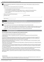 Form INZ1017 Visitor Visa Application for a Temporary Stay in New Zealand - New Zealand, Page 12