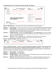 Tax Information for Motor Vehicle Dealers - Florida, Page 16