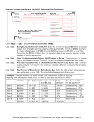 Tax Information for Motor Vehicle Dealers - Florida, Page 20