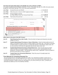Tax Information for Motor Vehicle Dealers - Florida, Page 21