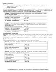 Tax Information for Motor Vehicle Dealers - Florida, Page 25