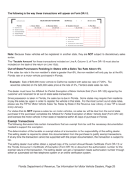Tax Information for Motor Vehicle Dealers - Florida, Page 30