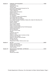 Tax Information for Motor Vehicle Dealers - Florida, Page 3
