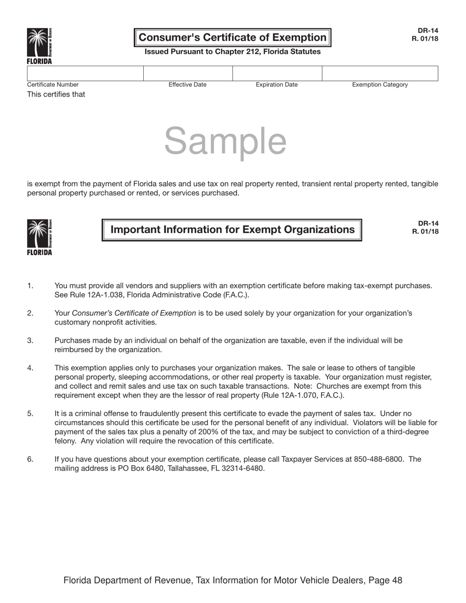Tax Information for Motor Vehicle Dealers - Florida, Page 53