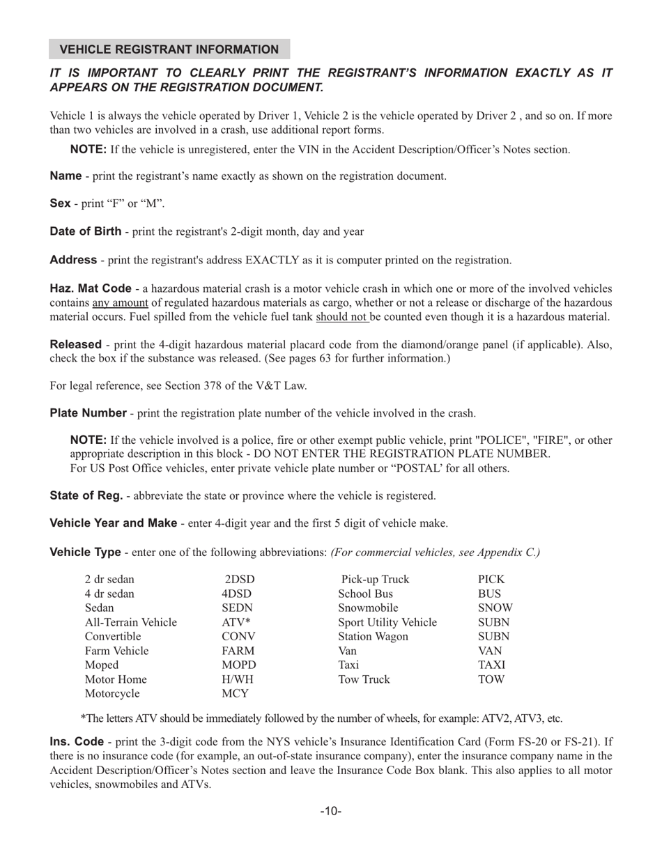 Instructions for Form MV-104A, MV-104AN, MV-104S, MV-104EN, MV-104D, MV-104L - New York, Page 12