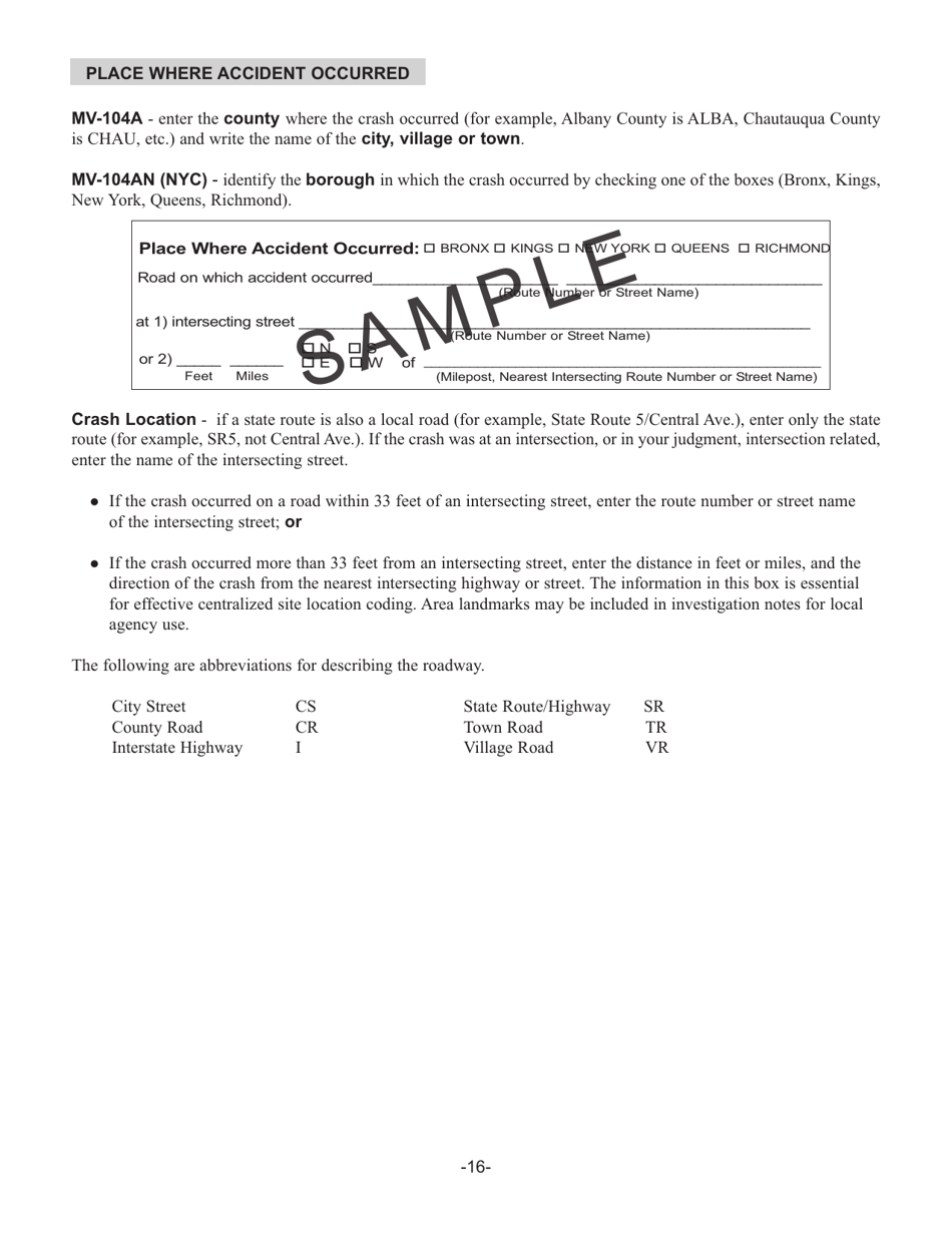 Instructions for Form MV-104A, MV-104AN, MV-104S, MV-104EN, MV-104D, MV-104L - New York, Page 18