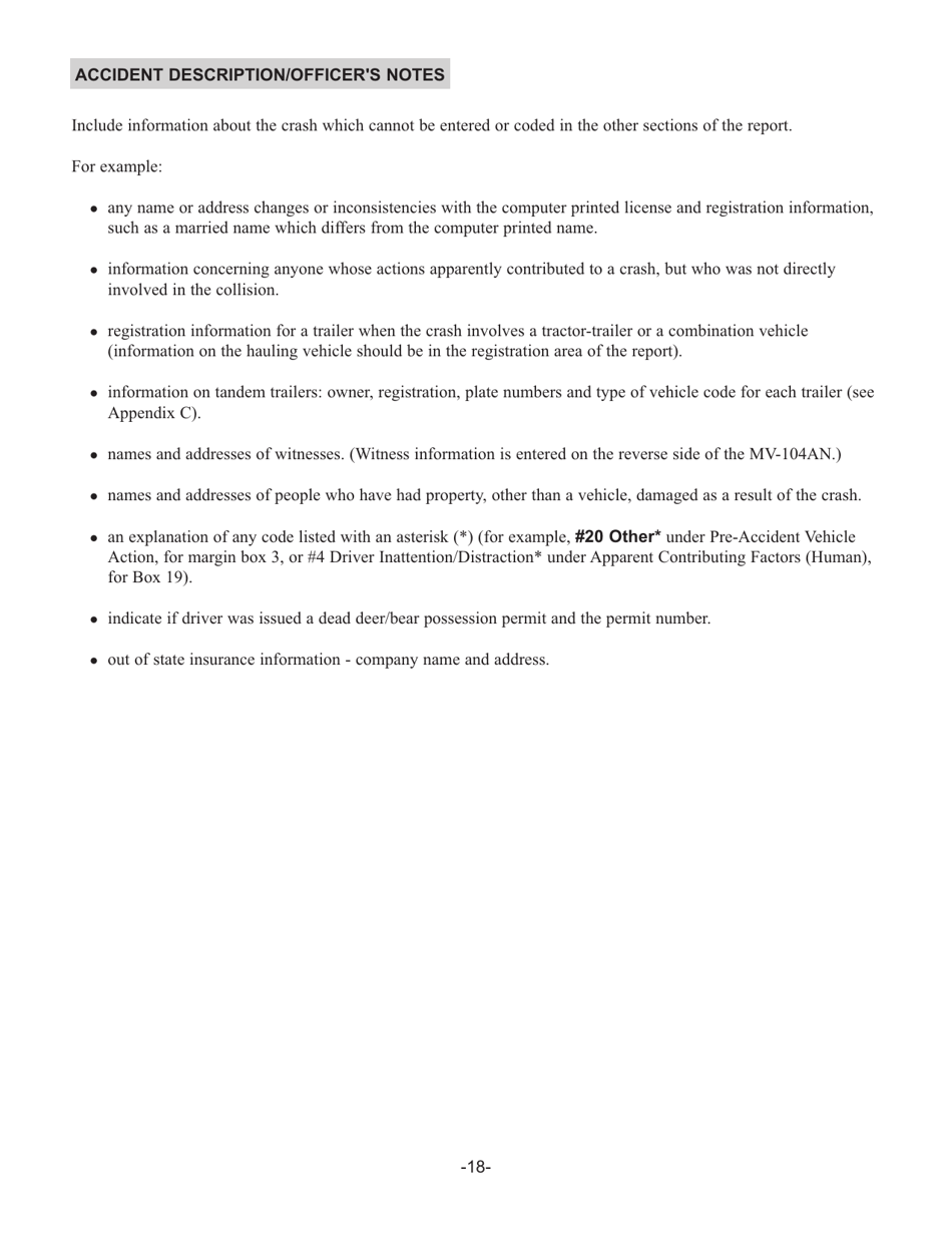 Instructions for Form MV-104A, MV-104AN, MV-104S, MV-104EN, MV-104D, MV-104L - New York, Page 20
