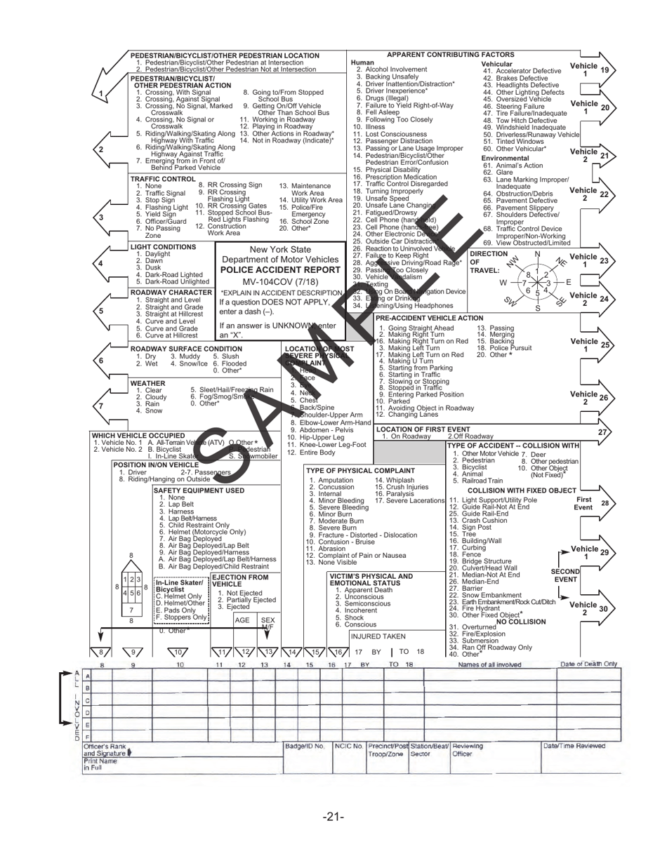 Instructions for Form MV-104A, MV-104AN, MV-104S, MV-104EN, MV-104D, MV-104L - New York, Page 23