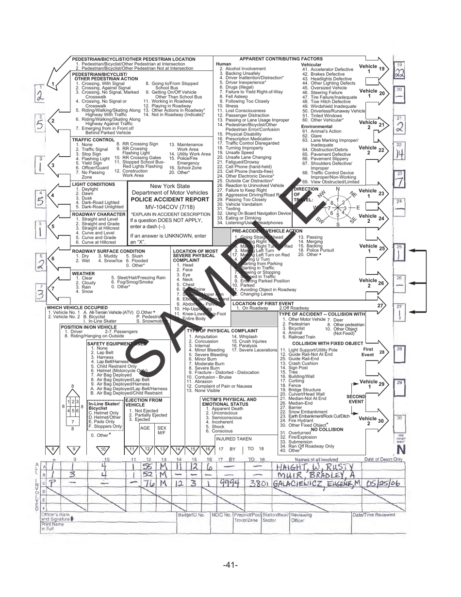 Instructions for Form MV-104A, MV-104AN, MV-104S, MV-104EN, MV-104D, MV-104L - New York, Page 43
