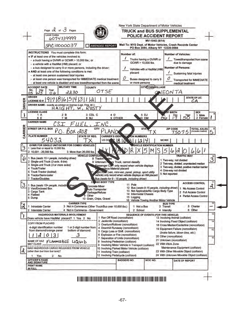 Instructions for Form MV-104A, MV-104AN, MV-104S, MV-104EN, MV-104D, MV-104L - New York, Page 69