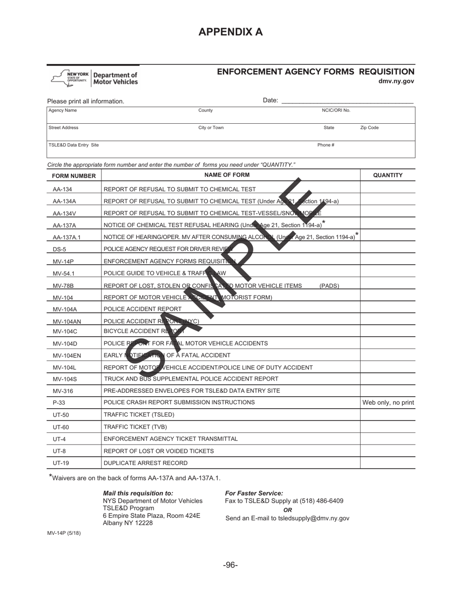 Instructions for Form MV-104A, MV-104AN, MV-104S, MV-104EN, MV-104D, MV-104L - New York, Page 98