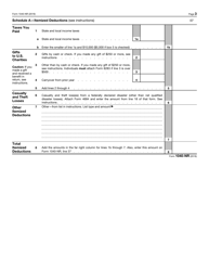 IRS Form 1040-NR U.S. Nonresident Alien Income Tax Return, Page 4