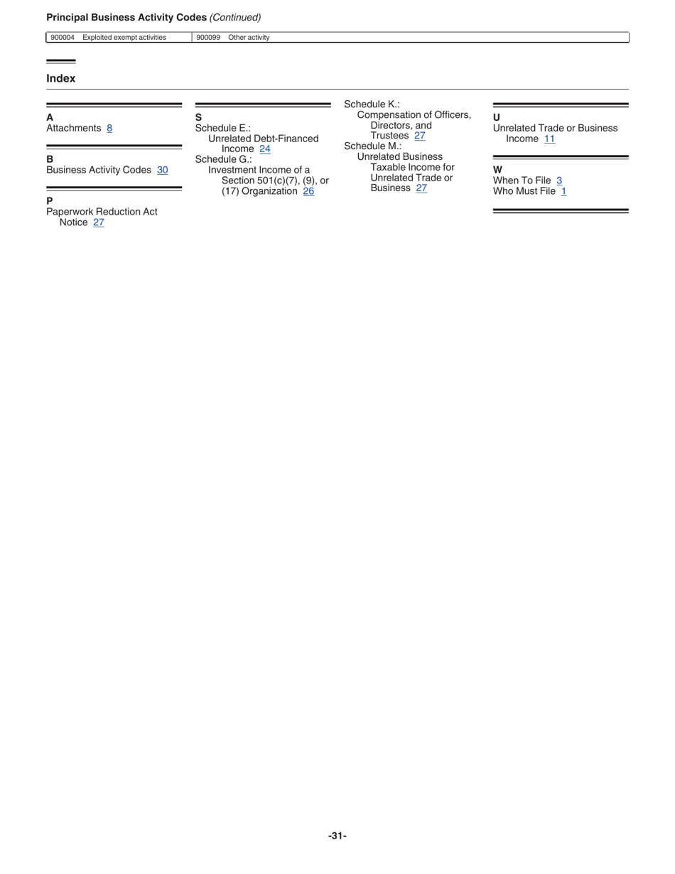 Instructions for IRS Form 990-T Exempt Organization Business Income Tax Return (And Proxy Tax Under Section 6033(E)), Page 32