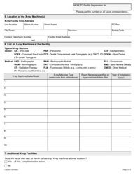 Form 1 (1782-53E) X-Ray Equipment Registration - Ontario, Canada, Page 2