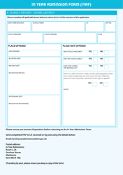 In Year Admission Form (Iyaf) - Kent, United Kingdom, Page 3