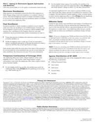 Form SF-2809 Health Benefits Election Form, Page 5