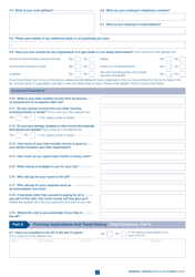 Form VAF1A Application for UK Visa to Visit or for Short-Term Stay - United Kingdom, Page 4